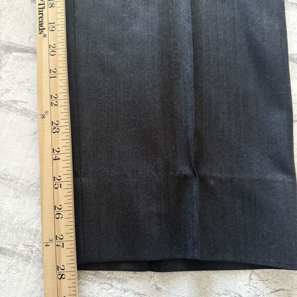 Brooks Brothers 1818 Madison SaxxonWool Pinstripe Suit Made USA Charcoal 44R/39W - Picture 11 of 15